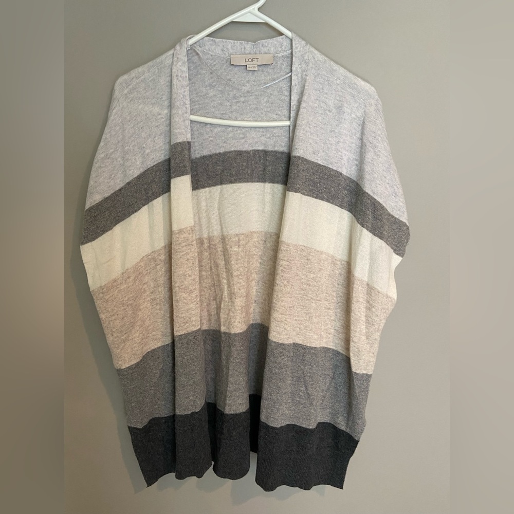 Loft short sleeve cardigan